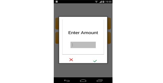 Customizing dialog in Android