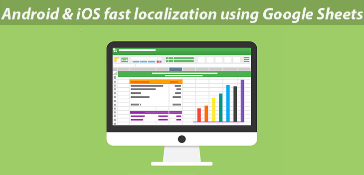 Android & iOS fast localization using Google Sheets