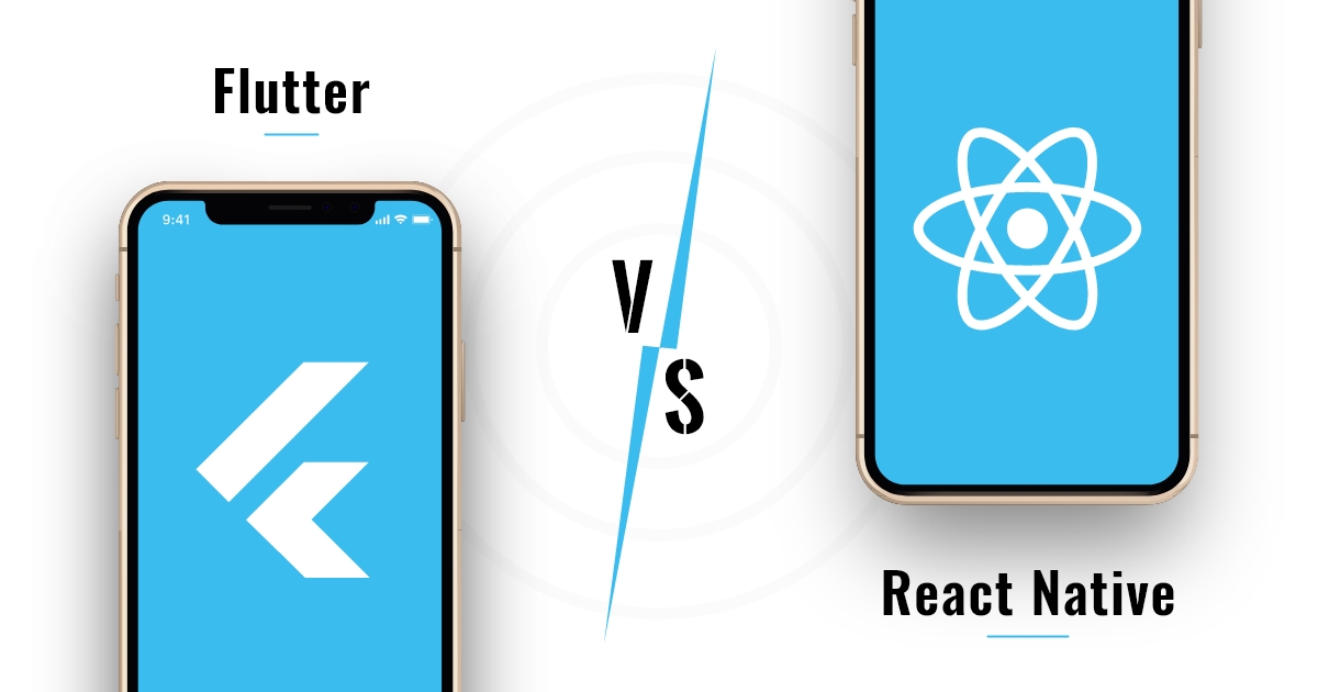 Flutter Vs React Native Infographic